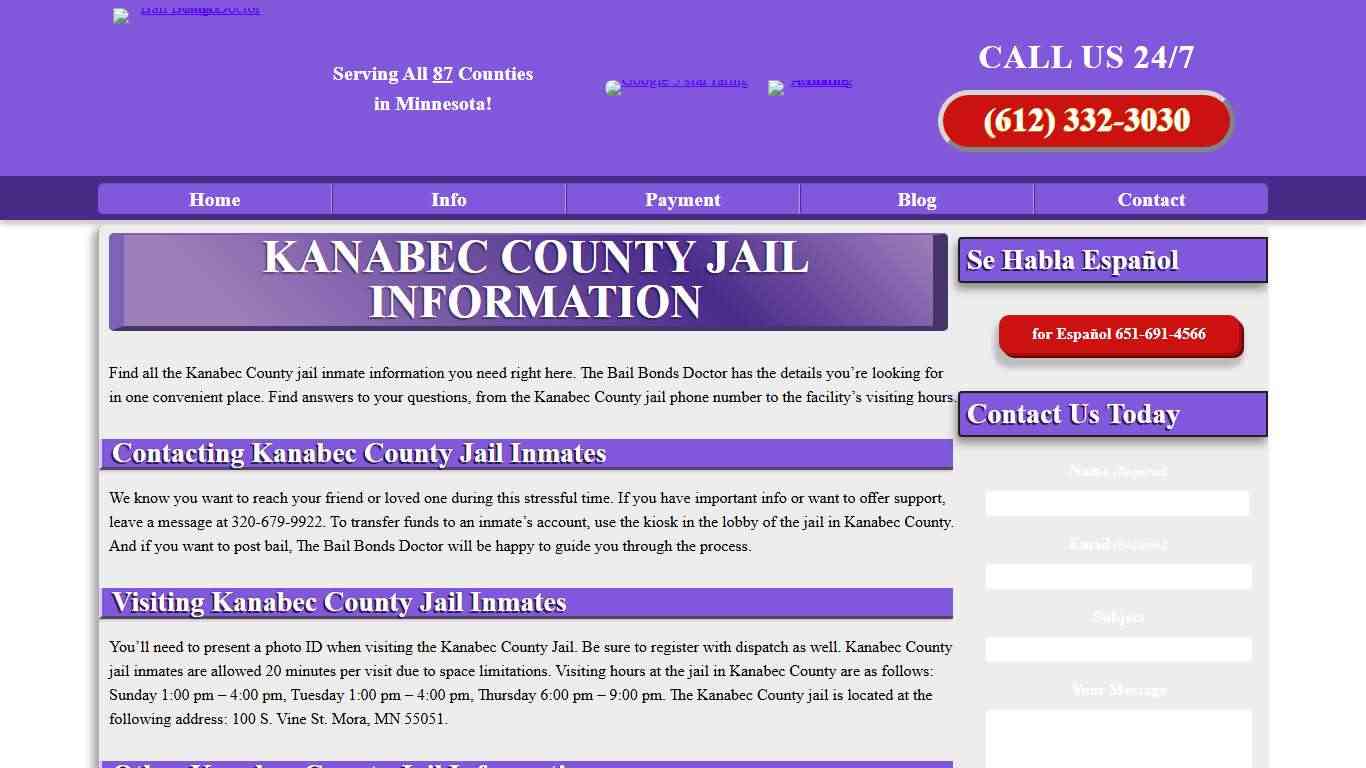 Kanabec County Jail Information Fast And Reliable Information